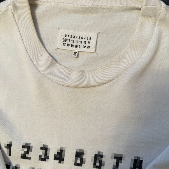 Margiela Pixel Numbers T - Picture 2 of 3